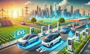 Electric Vehicles vs. Hydrogen and Fossil Fuels: The Future of Transportation