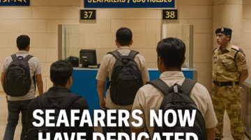 Seafarers Now Have Dedicated Immigration Counters at Indian Airports