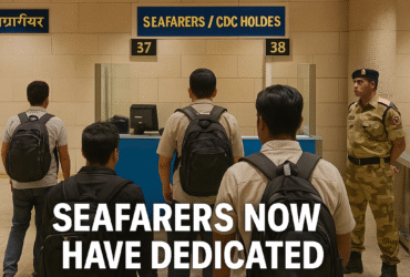 Seafarers Now Have Dedicated Immigration Counters at Indian Airports