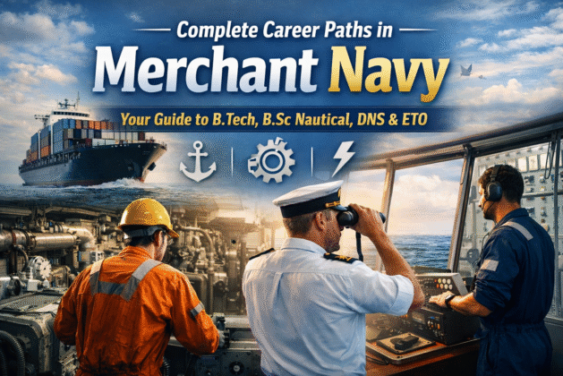 Complete Career Paths in Merchant Navy (2026 Guide for Students)