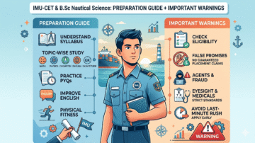 IMU-CET & B.Sc Nautical Science: Preparation Guide + Important Warnings for Aspirants