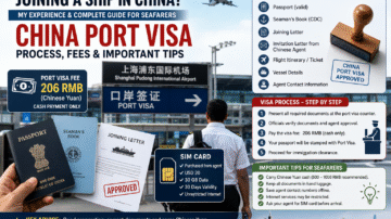 China Port Visa for Seafarers – A Practical Guide (Shanghai Crew Change)