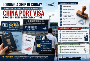China Port Visa for Seafarers – A Practical Guide (Shanghai Crew Change)